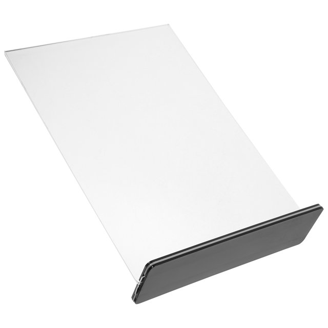 GOOHOCHY Lot de 1 Support de Menu Noir Panneau de Table 30.00X21.00X6.30CM pour Maisons