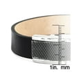 thumbnail image 3 of West Coast Jewelry Men's Buckle Clasp Adjustable Leather Bracelet, 3 of 4