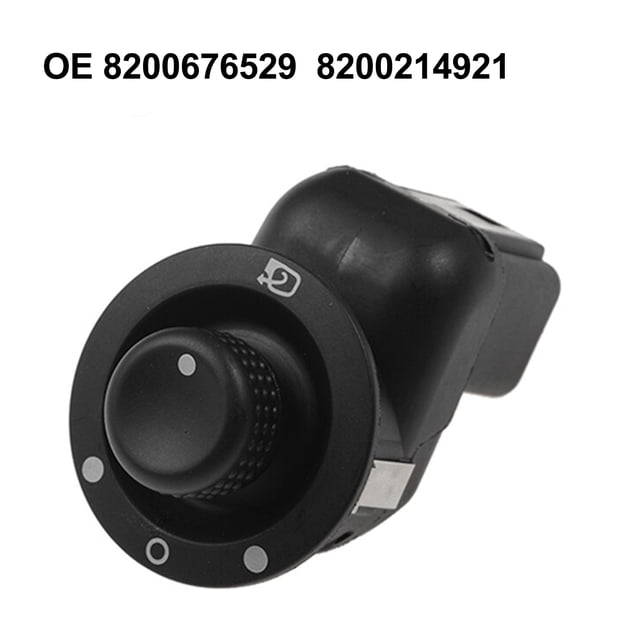 Mirror Control Switch With Folding For Renault Clio Mk4 2013-2015 8200214921