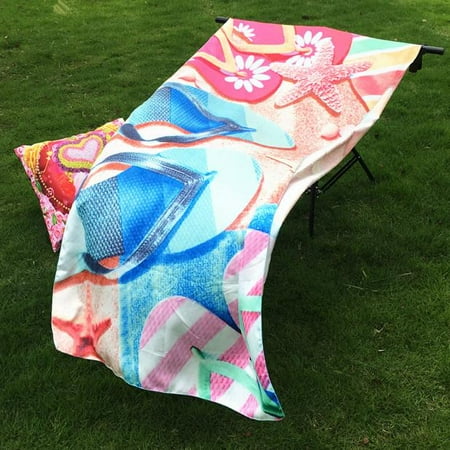 

Follure Sandals velour beach towel As Shown