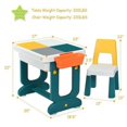 thumbnail image 4 of 5-in-1 Kids Activity Table Set, 4 of 5