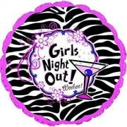 Bachelorette Party Girls Night Out 17" Mylar Balloons (5 Pack)