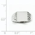 thumbnail image 5 of Bague Chevalière en Or Blanc 14K, 5 of 5