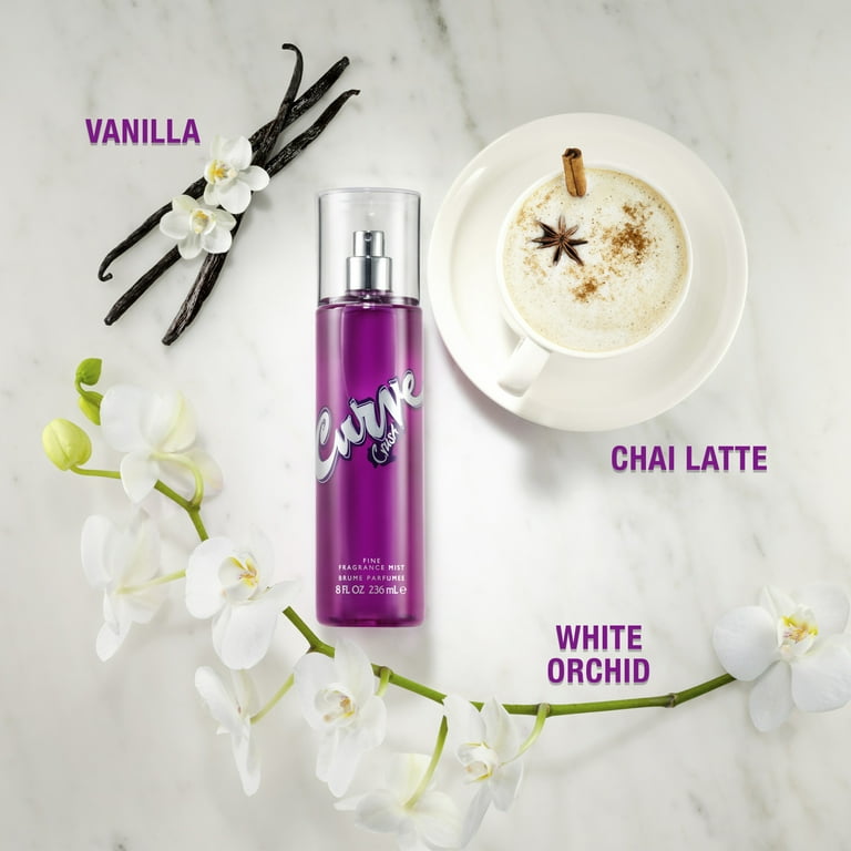 Body Mist Curve Women's Perfume Curve Fine Fragrance Body