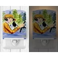 thumbnail image 2 of Carolines Treasures SS8534CNL Woman Driving with Her Boston Terrier Ceramic Night Light, 2 of 2
