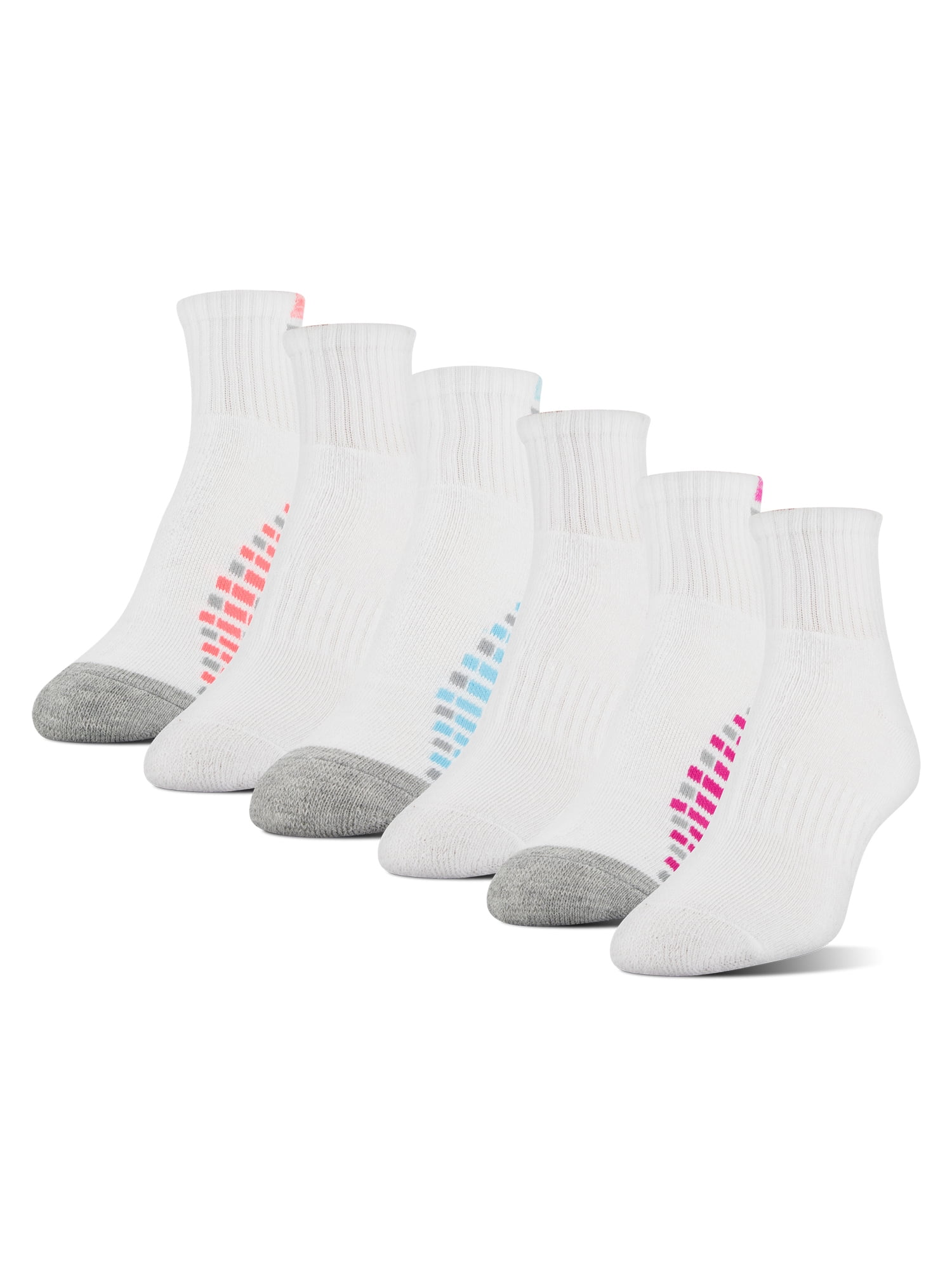 Athletic Works Women's Maxcushion Ankle Socks, 6 Pairs - Walmart.com