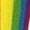 2 Black-1, variant on Rainbow Stripe Print Knee High Socks for Women Long Leg Warmers Socks