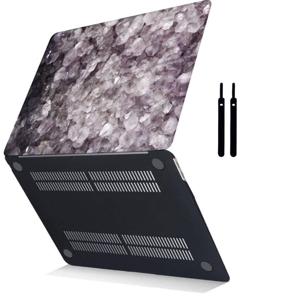 Hard Shell Case Compatible with MacBook Pro 13"( , 2016-2021 2022 2023) Cable Tie Model M1 A2338 A2289 A2251 A2159 A1989 A1706 A1708 Marble A 110