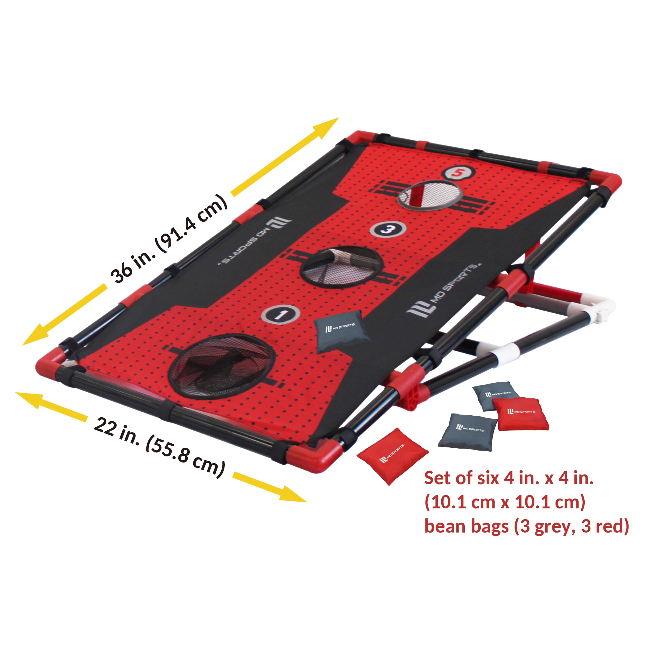 2021 new Ladderball Bean Bag Toss Tailgate Combo game NEW MD Sports 2 i