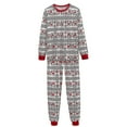 thumbnail image 2 of Christmas Family Matching Pyjamas Sleepwear Pjs Set Festive Adult Kids Nightwear, 2 of 3