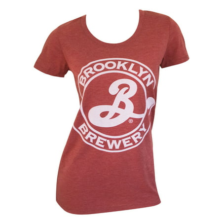 Brooklyn Brewery Women's Circle Logo Tee Shirt (Best Breweries In Indiana)