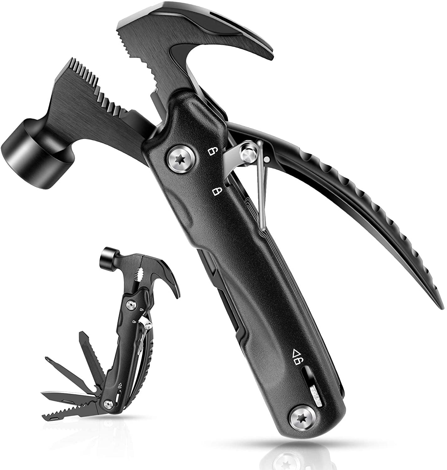 Cool Gadgets for Men,Unique Gifts for Him/Dad on Birthday/Valentines Day/Fathers Day/Anniversary Christmas Stocking Stuffers Gifts for Men,14 in 1 Multitool Camping Accessories 