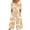 B-Khaki, variant on Floral Jumpsuits for Women Summer V Neck Jumper Zip Up Wide Leg Romper Beach Vacation Outfits with Pockets