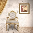 thumbnail image 3 of Williams, Todd 15x15 Gold Ornate Wood Framed with Double Matting Museum Art Print Titled - Cow, 3 of 4