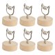 thumbnail image 4 of Soporte para notas y fotografías Bling Bling 10 unidades soporte para números de mesa soporte para tarjetas de lugar diseño elevado, 4 of 12