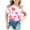 Light Pink, variant on Godom Girls Super Soft Short Sleeve T-Shirts Round Neck Solid Loose Basic Tees Girls Summer Tops