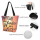 thumbnail image 4 of Fotbe Not All Who Wander Are Lost Bolsa de Playa con Estampado, Bolsa de Hombro, Bolsa de Mano Espaciosa, Bolsa de Viaje Ligera, Bolsa de Compras Versátil, 4 of 6
