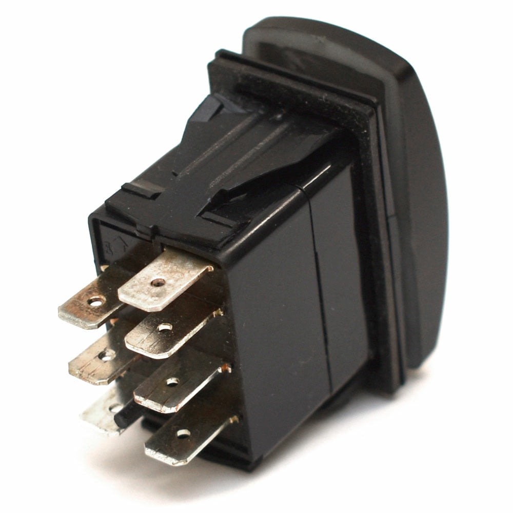 Carling On/Off/On Contura V Boat Rocker Switch | Nav/Anch LTS 7-Spade