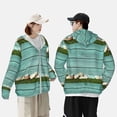 thumbnail image 4 of Lsque Wood Grain UPF 50+ Lightweight Sun Protection Men's Women's Long Sleeve Shirt, Hoodie Performance -Medium, 4 of 9