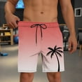 thumbnail image 7 of Oplxuo Mens Swim Trunks with Compression Liner Board Shorts 2 in 1 Quick Dry Beach Swimwear Bathing Suits for Men, 7 of 7