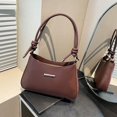thumbnail image 3 of Bolsos pequeños populares de este año para mujeres 2025 nuevo bolso cuadrado pequeño que combina con todo moda color caramelo bolso de un solo hombro debajo del brazo para desplazamientos, 3 of 5