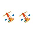 thumbnail image 3 of Bewildely Wooden Addition and Subtraction Board Toy Kids Educational 2piezas tipo 6, 3 of 6
