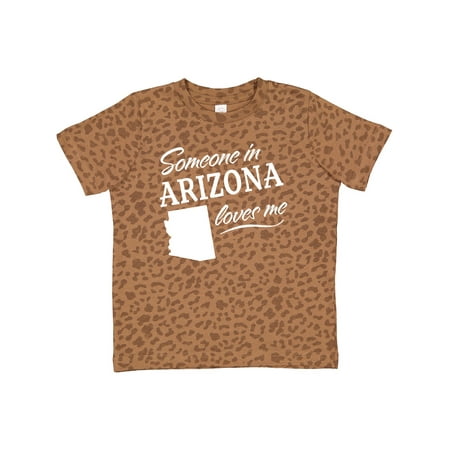 

Inktastic Someone in Arizona Loves Me Gift Toddler Boy or Toddler Girl T-Shirt