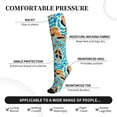 thumbnail image 2 of Pofeuu Lovely Sea Otters Print Compression Socks for Women & Men Circulation - Best Support for Nurses,Running,Athletic,Sports, 2 of 7