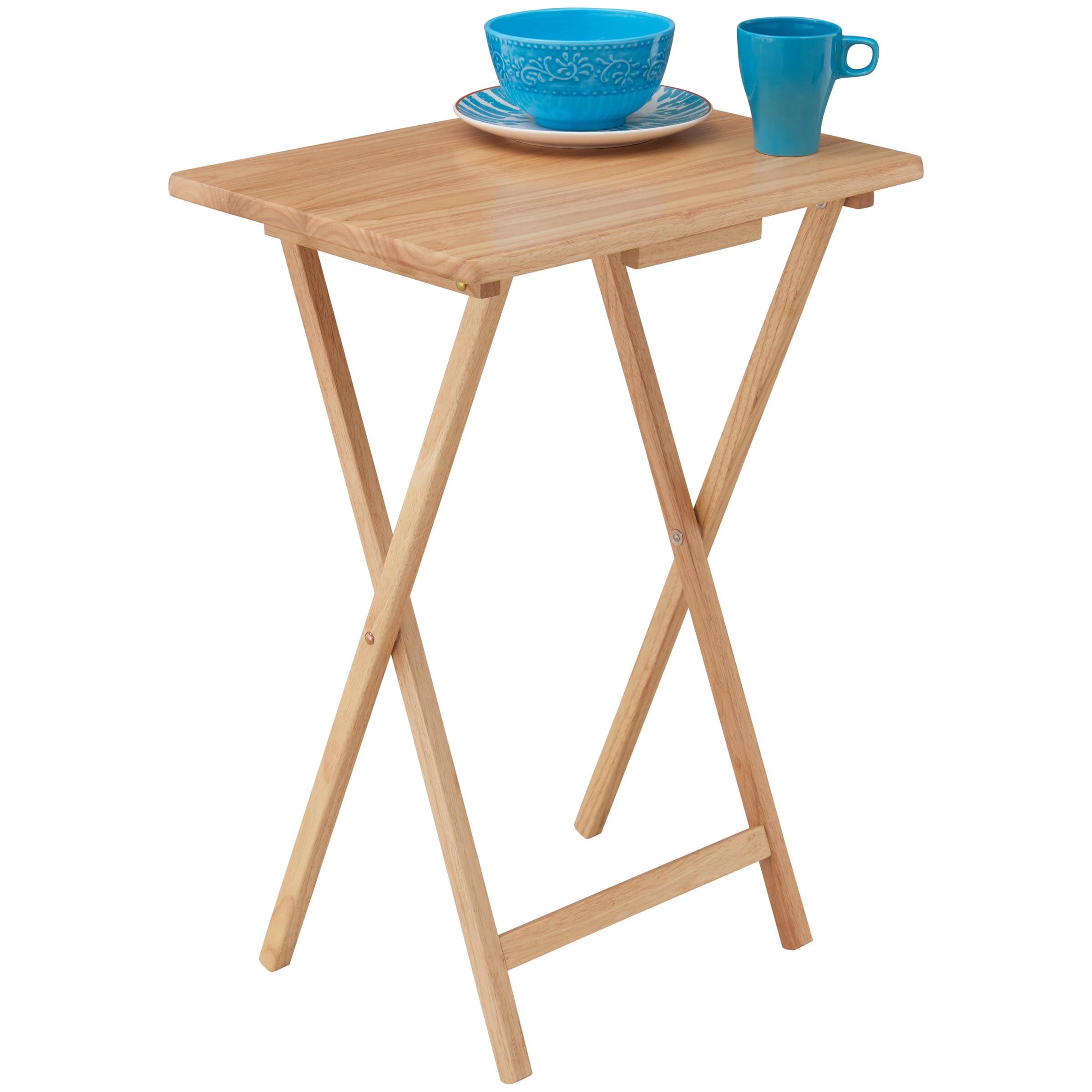 Folding TV Tray Table With No Assembly Required sites.unimi.it