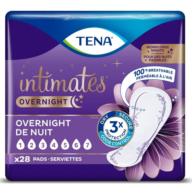 Tena Intimates Overnight Pad 28 Count