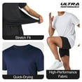 thumbnail image 2 of Ultra Performance Mens Workout Shirts - 3 Pack Dri-Fit Gym T-Shirts, Athletic Tees for Men, Multipack Training Tops, Perfect for Fitness & Exercise., 2 of 7