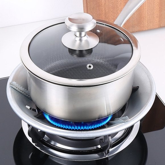Wind Shield Bracket Fireproof Windshield Gas Stove Ring Energy Saving Cover Ring Kitchen Gas Stove Accessories