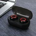 thumbnail image 3 of One-Key Control  Headset  Earphone Binaural Calls Delicate for Mobile Phone Driving Running Smart Device Black, 3 of 8