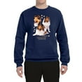 thumbnail image 2 of If It's Not a Collie It's Just a Dog Gift | Mens Dog Lover Crewneck Graphic Sweatshirt, Navy, Medium, 2 of 4