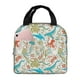 thumbnail image 1 of Easygdp Sea Animal Bolsa Térmica Premium - Tela Oxford Impermeable, Gran Capacidad, Bolsillo Frontal, Unisex para Trabajo, Escuela, Actividades al Aire Libre y Picnics, 1 of 8