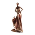 thumbnail image 2 of Estante para botellas de vino, estatuas decorativas, soportes para botellas de vino, esculturas de resina, accesorios para soportes de vino. Cobre, 2 of 9