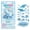H, variant on DIY Mini Scene Crystal Stacked 3D Stickers Cartoon Resin Decor Stickers for Kids Adults Desktop Ornaments