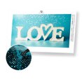 thumbnail image 1 of Blue Love - Premium Diamond Painting Kit, 1 of 5