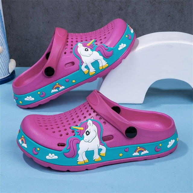 Nuevos zuecos para niños, zapatillas para niñas, zapatos de agua para la playa de verano, zapatillas informales de EVA para interiores y exteriores, zapatos bonitos para niñas pequeñas, sandalias