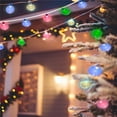 thumbnail image 4 of Outdoor Solar String Lights Weatherproof 80 LED 33ft Globe Patio Lights Outdoor Waterproof Solar Powered Decorative for Garden Porch Backyard Christmas Party Wedding, 4 of 7