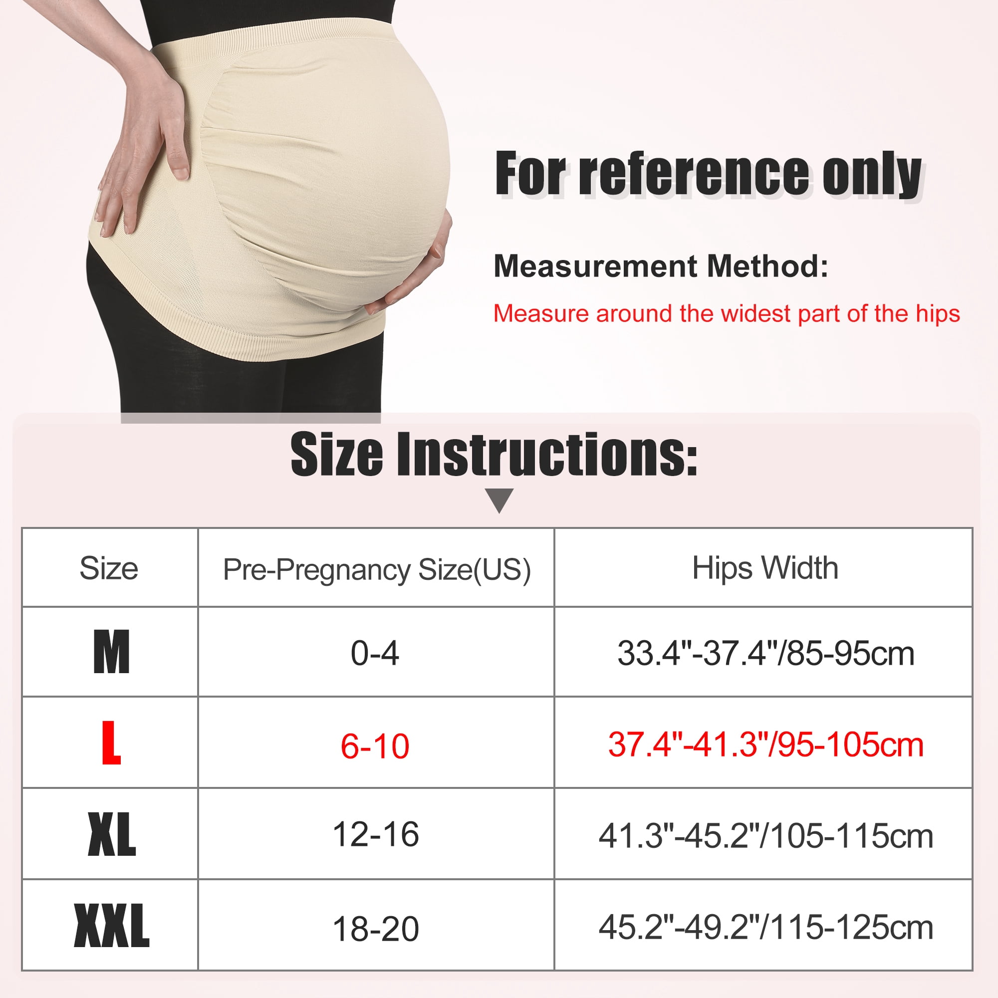Unique Bargains 2 Pcs Women Maternity Support Belly Bands Strap