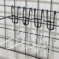 thumbnail image 6 of 1PC Item & Products Display Perfectly Multi-Purpose Display Hook Shelf Hook Hanging Wire Hook Netting Hook WHITE 5CM, 6 of 8