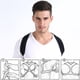 thumbnail image 2 of Corrector PU Back Brace Protable Elástico para Home Office Supplies Black Ndcxsfigh Para Estrenar, 2 of 8