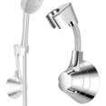 thumbnail image 1 of Soporte para cabezal de ducha sin taladrar, colgador para cabezal de ducha, soporte para ducha de mano de pared, carga hasta 5 kg, soporte para ducha, para cabezal de ducha, ducha de mano, 1 of 5
