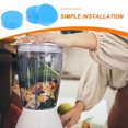 thumbnail image 2 of 3 Pcs Switch Dust Cover Food Processor Supplies Food Processor Parts Protective Cover Dust-proof 3 Piece Set Silica Gel, 2 of 6