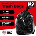 thumbnail image 3 of Bolsas de basura ToughBag 208-227 L, resistentes, 150 unidades, negras, 3 of 7