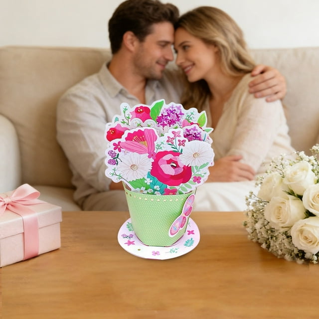 BotaniNest Valentine's Day Greeting Cards For Kids From Children To Parents Family With Cute Animal Designs And Heartwarming Messages