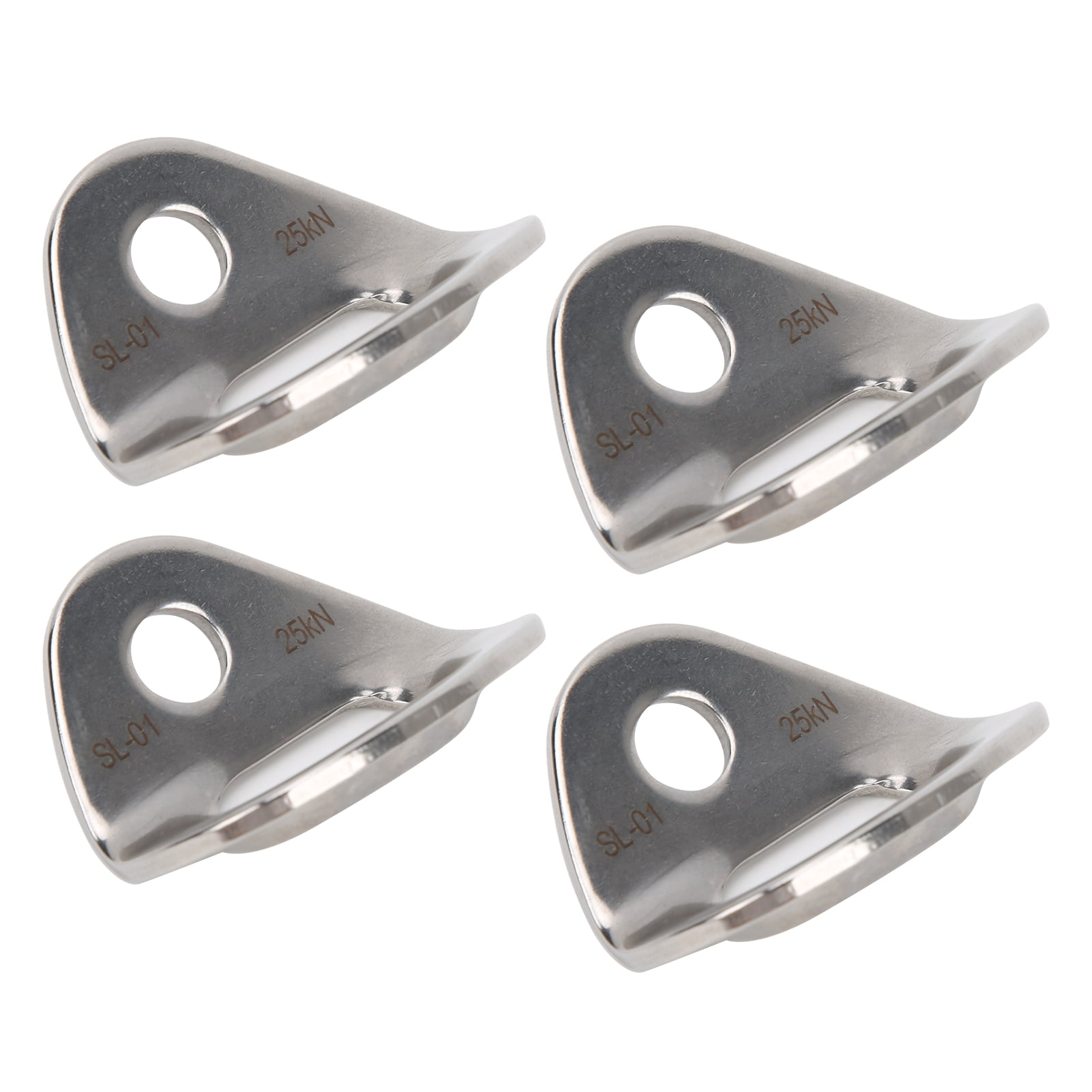 Cintre D’Escalade 4 Pièces – Support Mural En Acier Inoxydable 25 KN, Pour Spéléologie, Rappel Et Travail En Hauteur, Accessoire Costaud