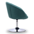 thumbnail image 5 of Pemberly Row Adjustable Height Modern Fabric Accent Chair in Sky Blue (Set of 2), 5 of 7