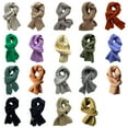 thumbnail image 1 of Dengjunhu Womens Warm Winter Windproof Scarves Unisex Korean Style Scarf for Outdoor Pure Color, 1 of 7